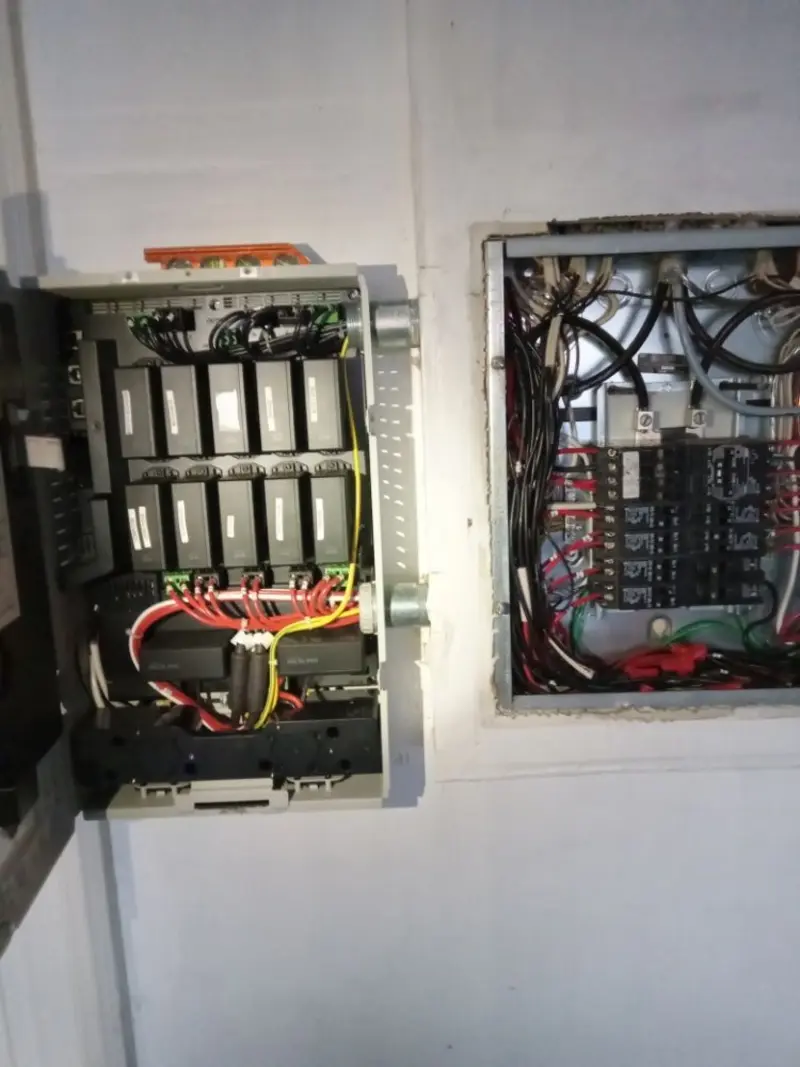 Electrical panel upgrade completed for Indoor Lighting Installation in Rockton